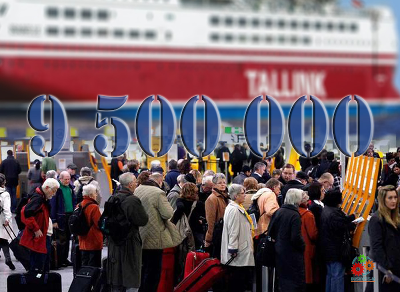 Tallink: в 2016 году — 9,5 млн пассажиров!
