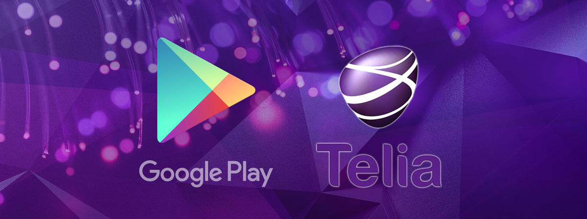 В Google Play можно платить через Telia
